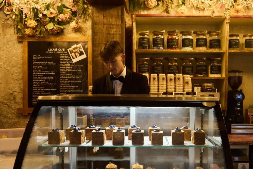 Front of house at Le Carb Café