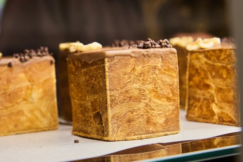 Square croissants