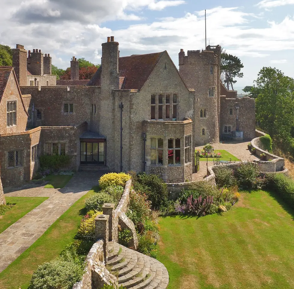 lympne castle - back of castle