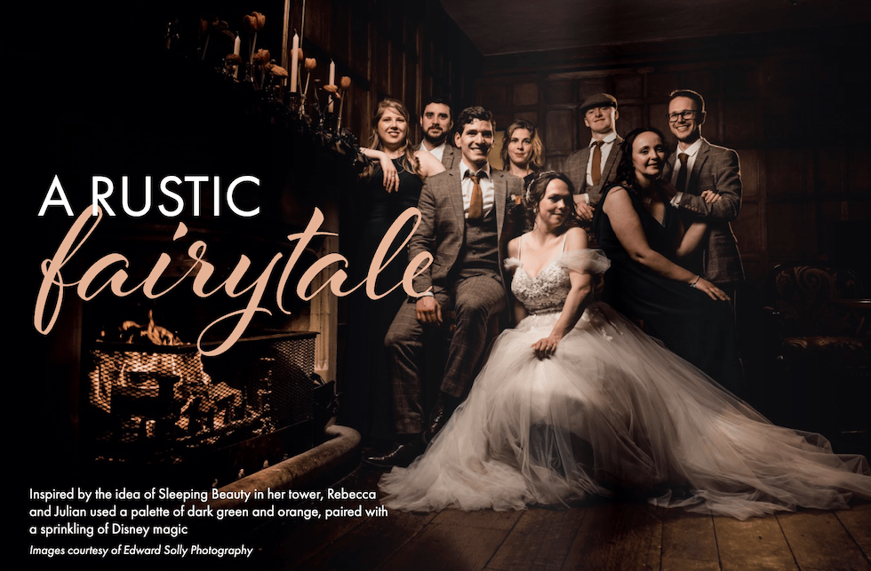 A Fairytale at Lympne: Rebecca & Julian’s Enchanted Castle Wedding