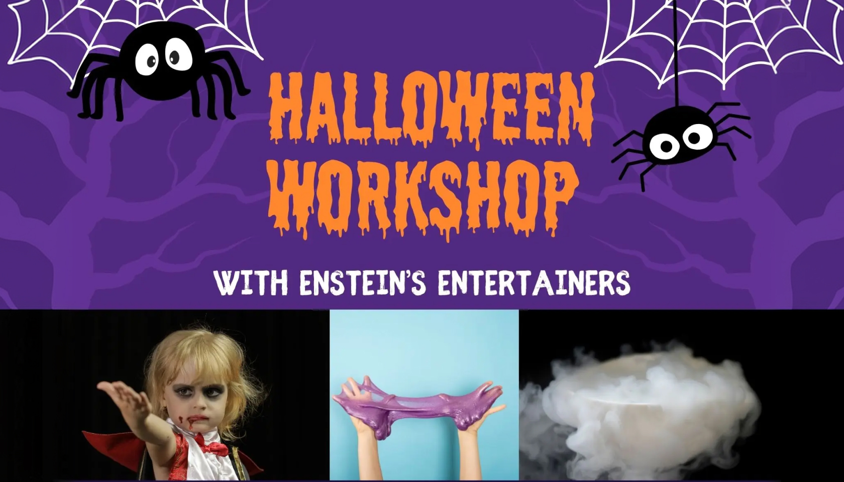 Children’s Halloween Workshop with Einstein’s Entertainers – SOLD OUT!